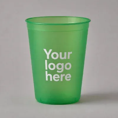 Custom screen-printed PP polypropylene cups