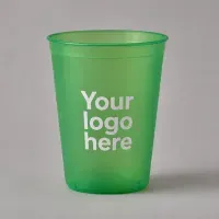 PP plastic cup with custom logo printing